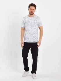 Футболки и поло Trend Collection модель TC11095WhiteFTBLK Фото