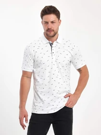 Футболки и поло Trend Collection модель TC11079WhiteFTBLK Фото