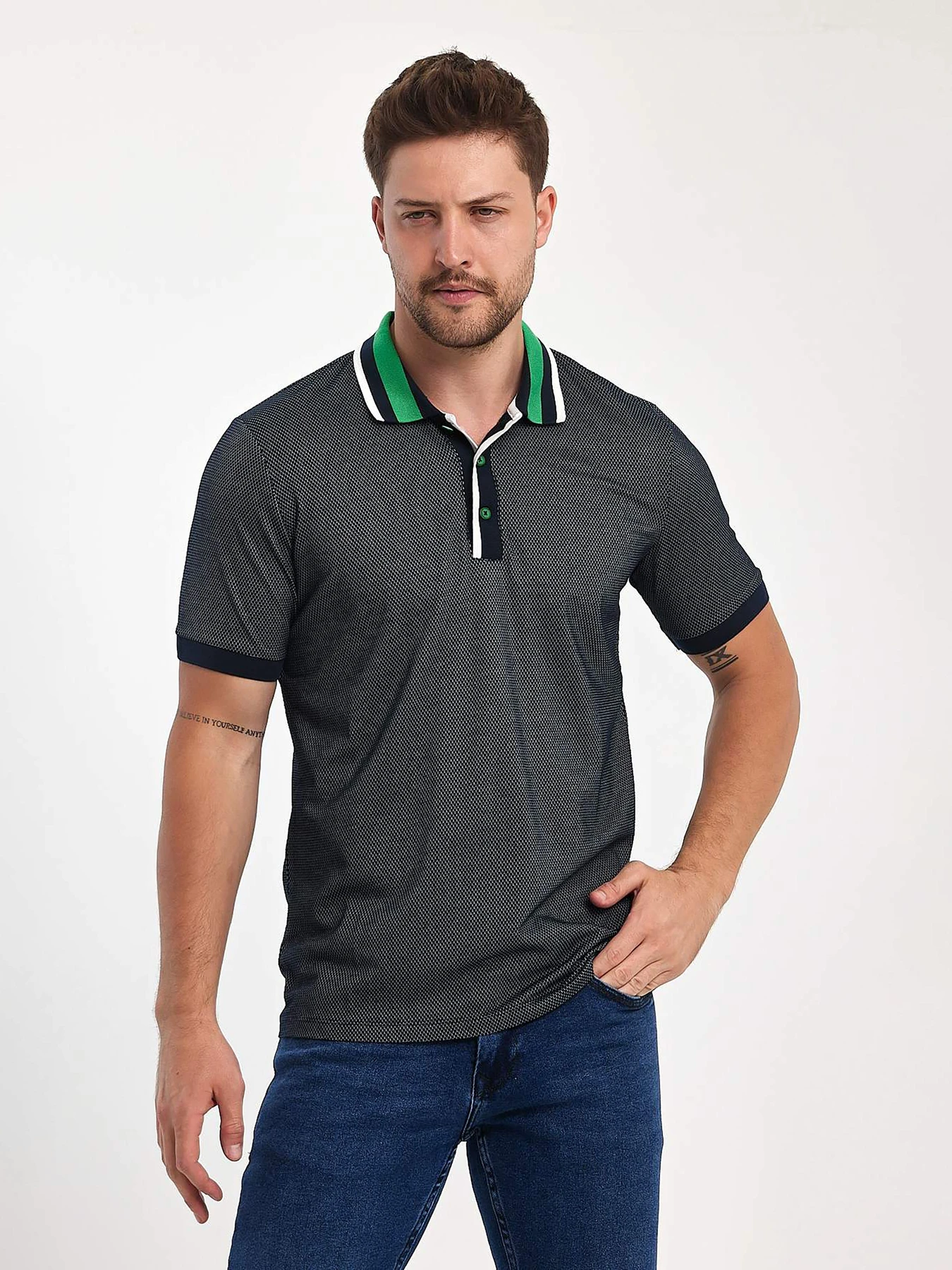 Футболки и поло Trend Collection модель TC11068DarkBlueFTBLK Фото