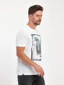 Футболки и поло Trend Collection модель TC10991WhiteFTBLK Фото