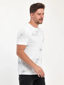 Футболки и поло Trend Collection модель TC10987WhiteFTBLK Фото
