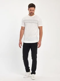Футболки и поло Trend Collection модель TC10716WhiteFTBLK Фото