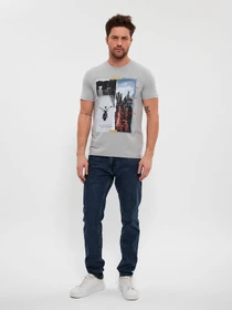 Футболки и поло Trend Collection модель TC10641GreyFTBLK Фото