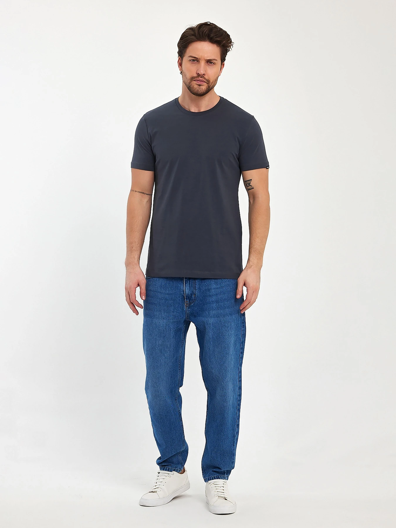 Футболки и поло Trend Collection модель TC9734GreyFTBLK Фото