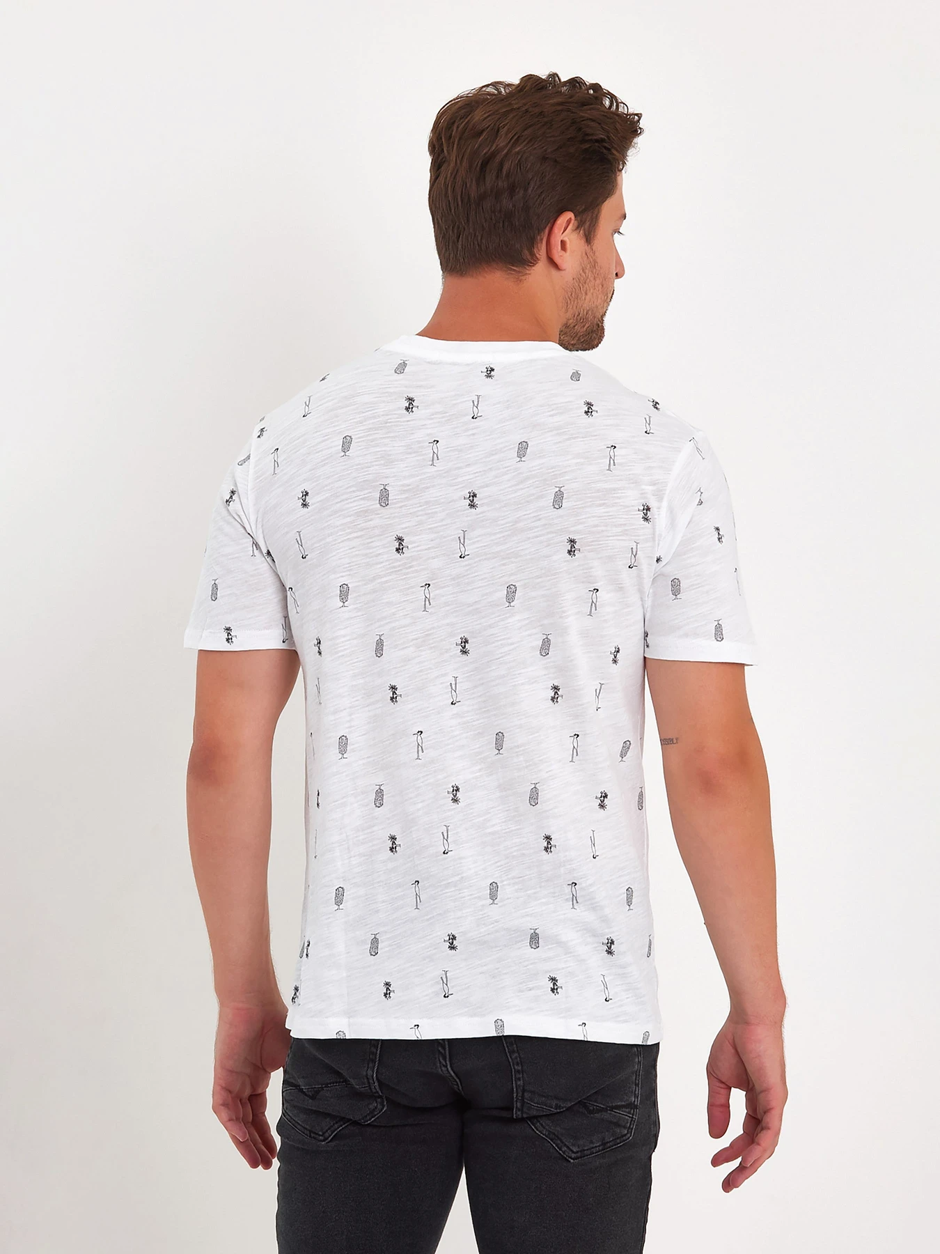 Футболки и поло Trend Collection модель TC9159WhiteFTBLK Фото