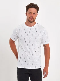 Футболки и поло Trend Collection модель TC9159WhiteFTBLK Фото