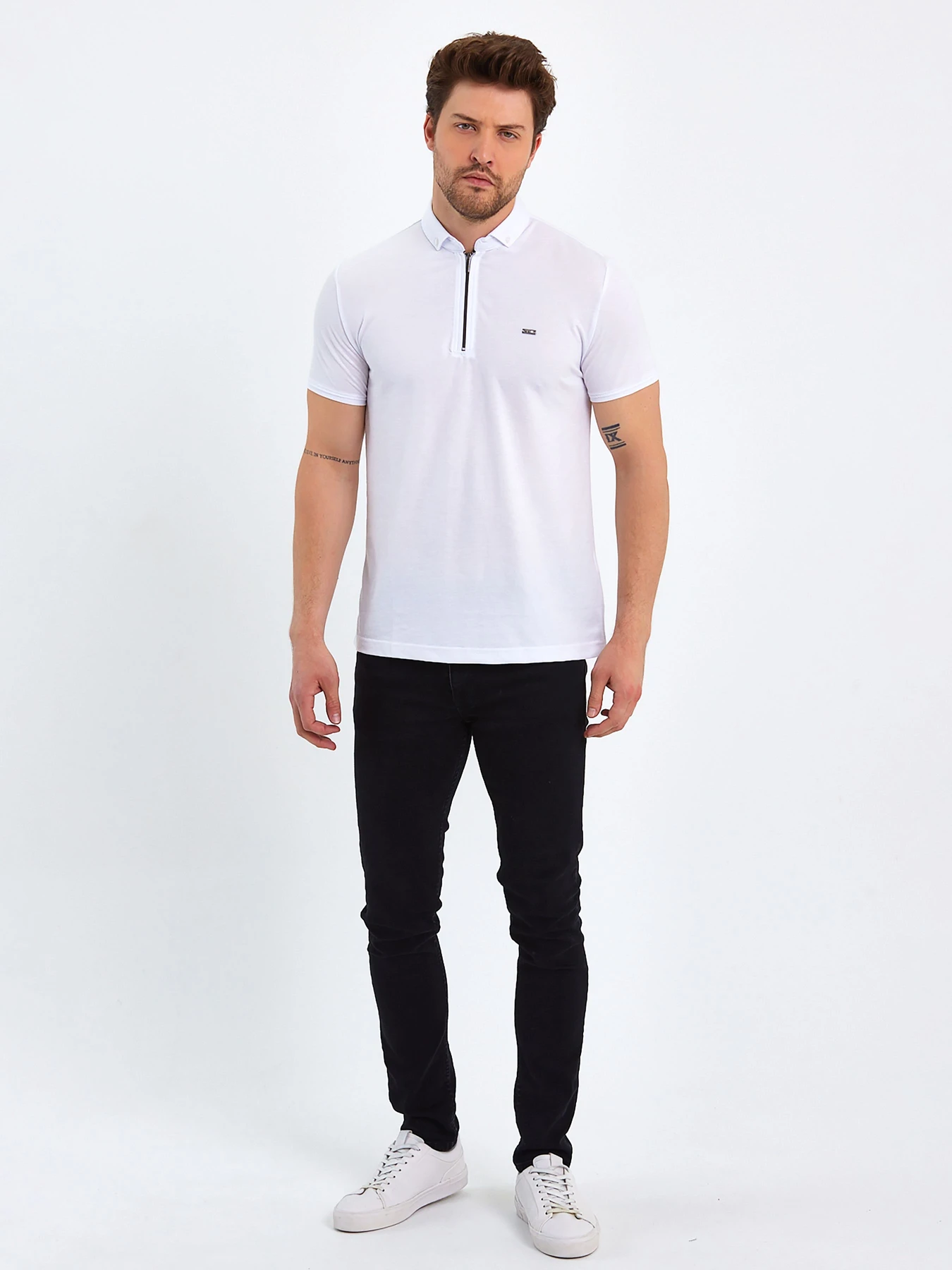 Футболки и поло Trend Collection модель TC9100WhiteFTBLK Фото