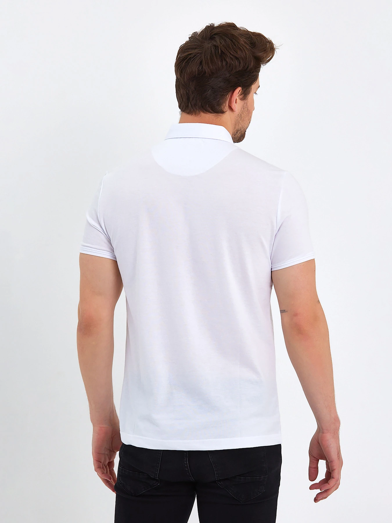 Футболки и поло Trend Collection модель TC9100WhiteFTBLK Фото