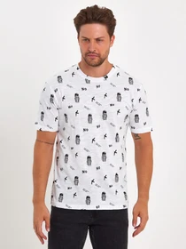 Футболки и поло Trend Collection модель TC9066WhiteFTBLK Фото