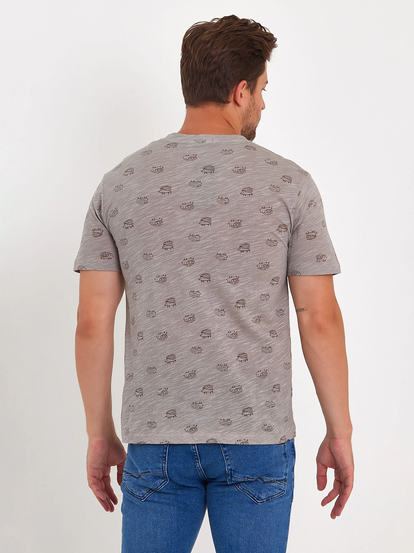 Футболки и поло Trend Collection модель TC9062GreyFTBLK Фото