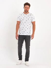 Футболки и поло Trend Collection модель TC8905WhiteFTBLK Фото