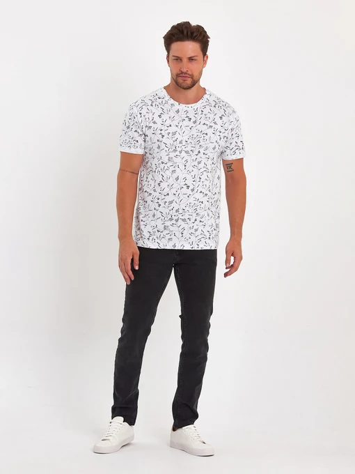Футболки и поло Trend Collection модель TC8900WhiteFTBLK Фото