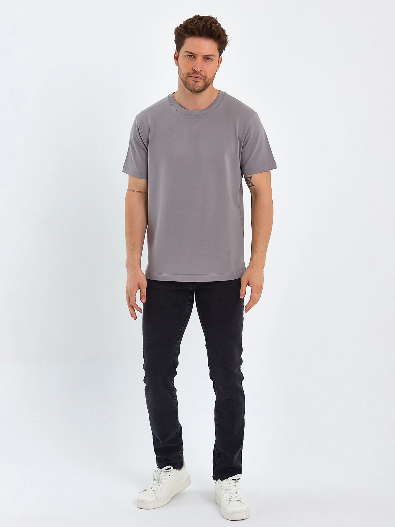 Футболки и поло Trend Collection модель TC8820GreyFTBLK Фото