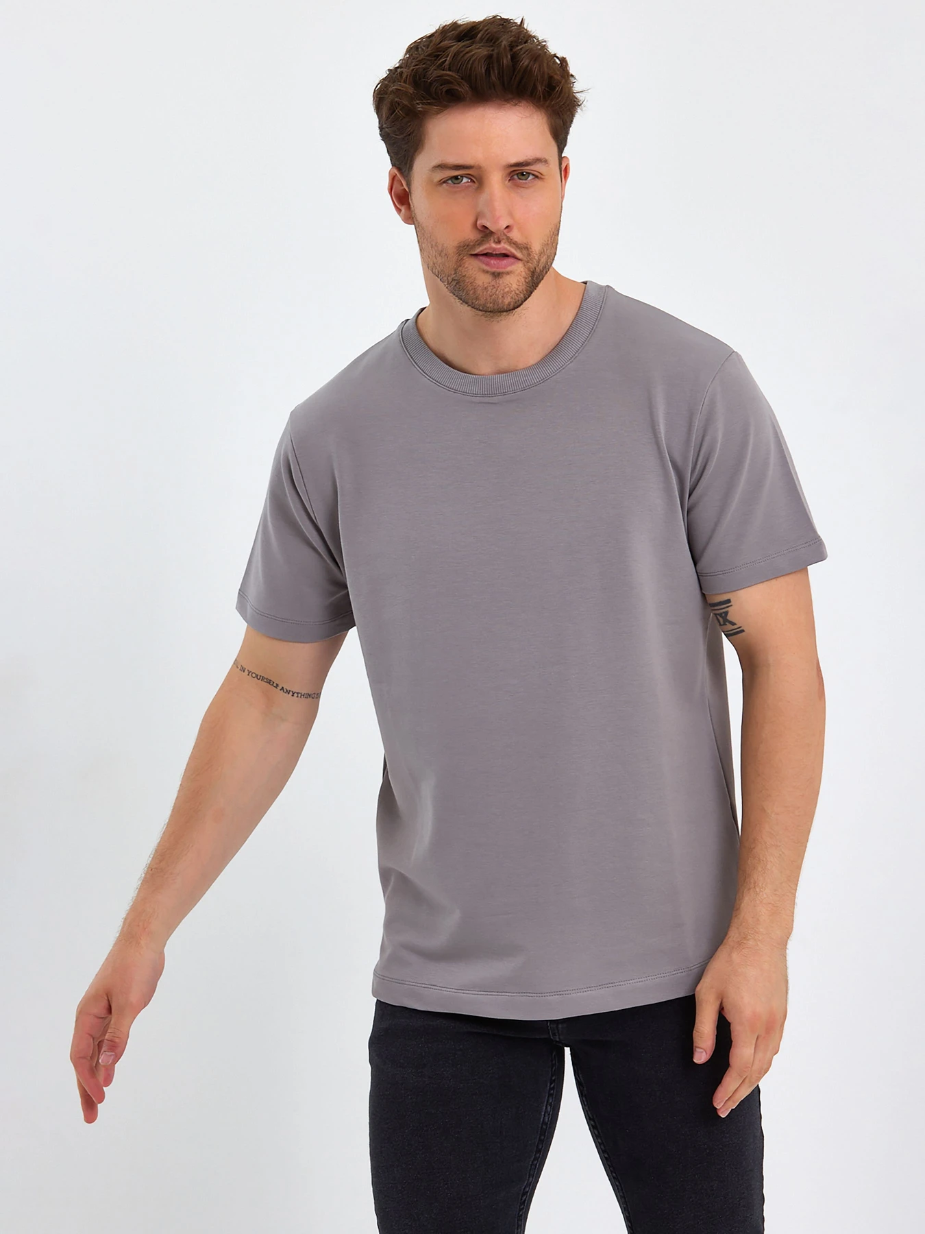 Футболки и поло Trend Collection модель TC8820GreyFTBLK Фото