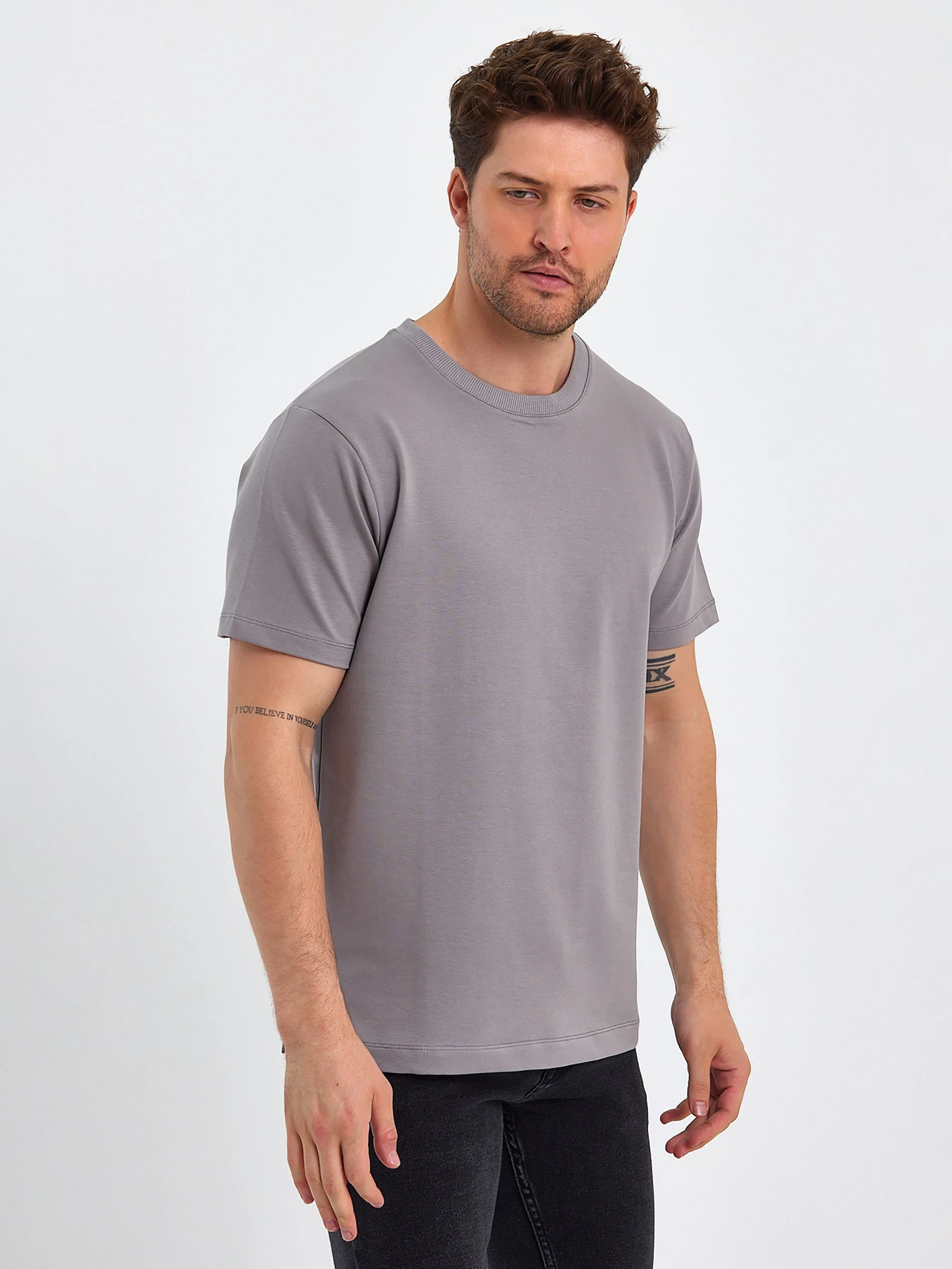 Футболки и поло Trend Collection модель TC8820GreyFTBLK Фото