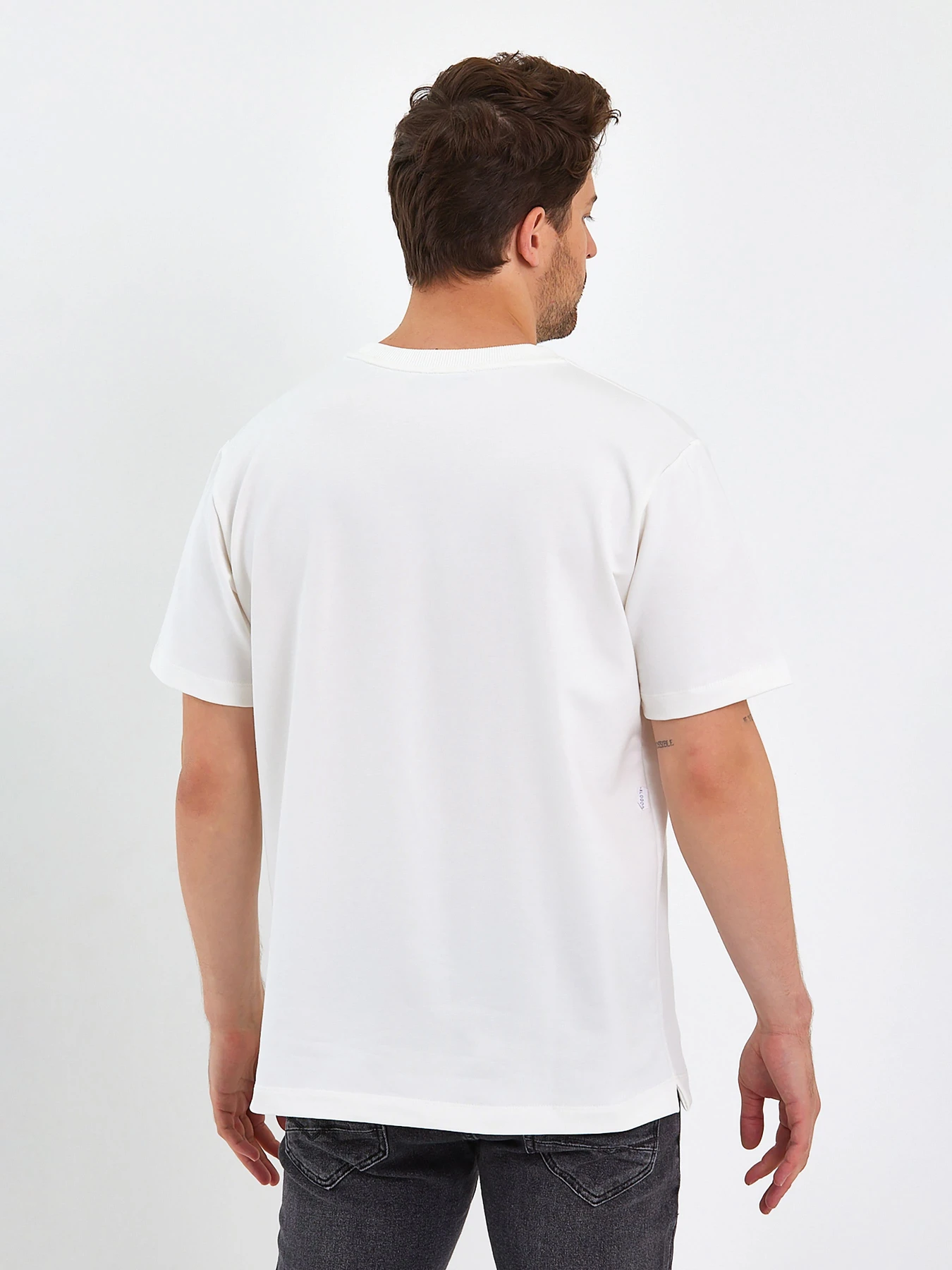Футболки и поло Trend Collection модель TC8818WhiteFTBLK Фото
