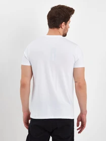 Футболки и поло Trend Collection модель TC8344WhiteFTBLK Фото