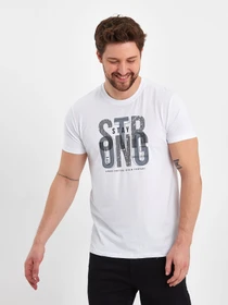 Футболки и поло Trend Collection модель TC8344WhiteFTBLK Фото