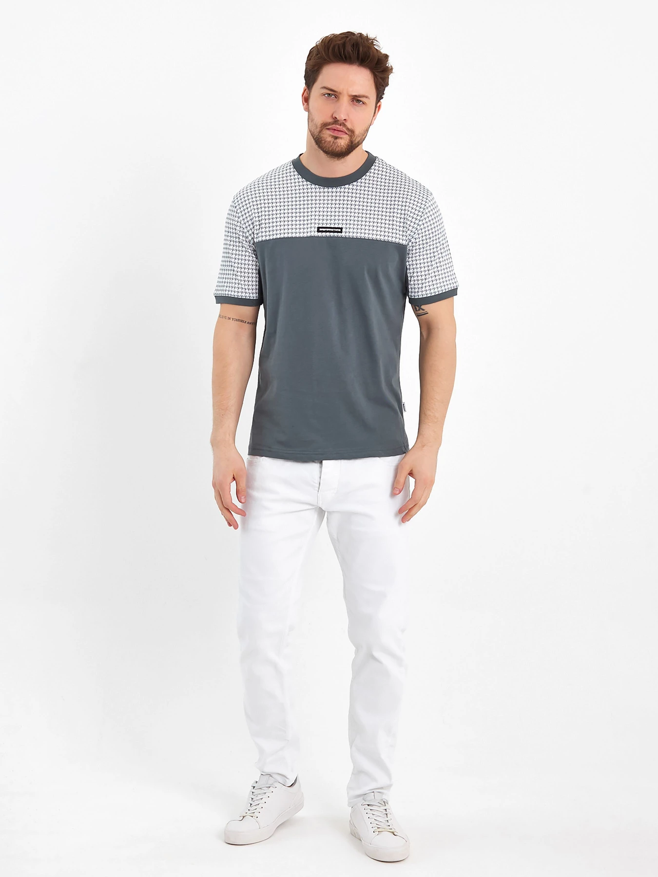 Футболки и поло Trend Collection модель TC8329GreyFTBLK Фото