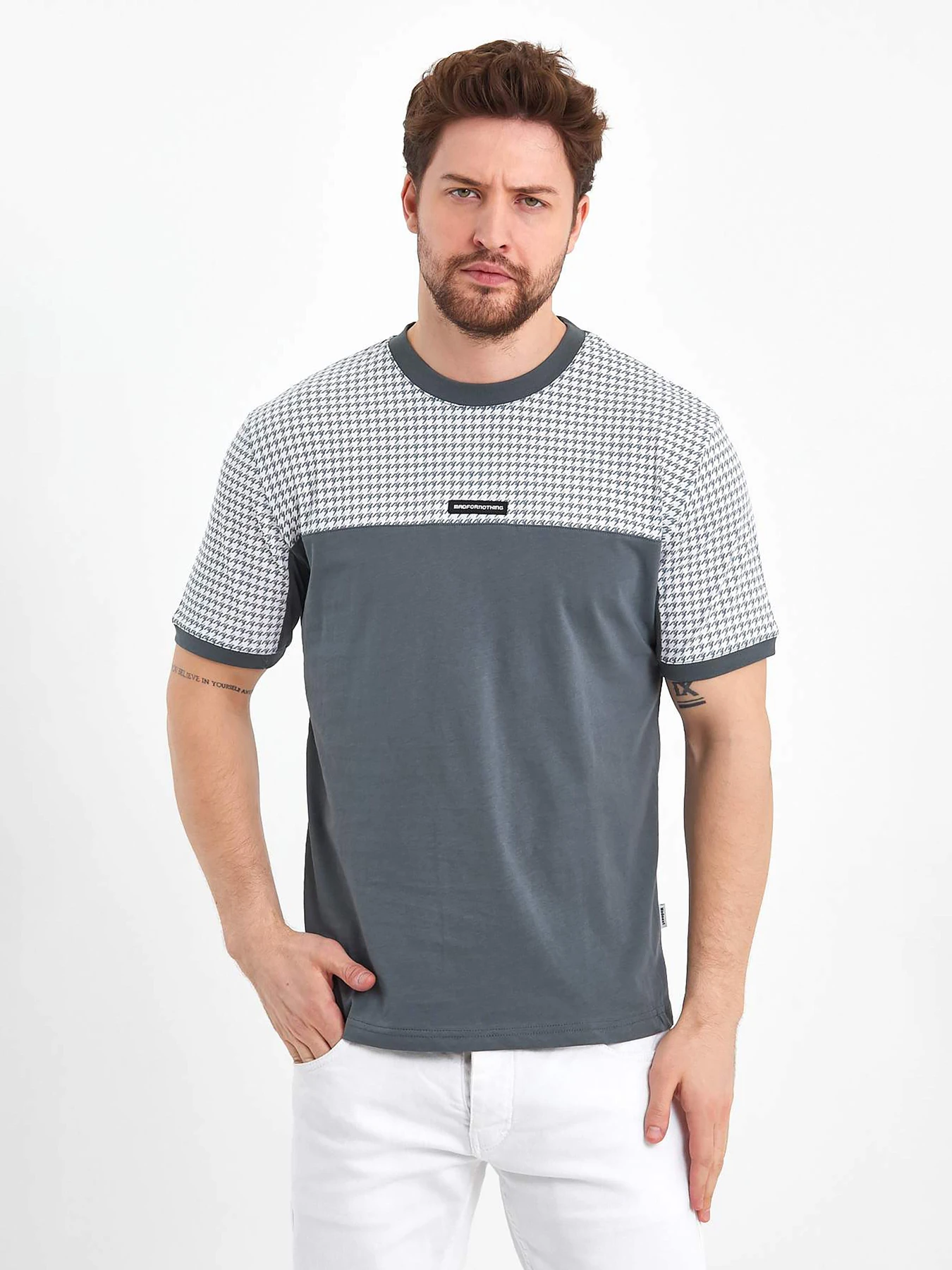 Футболки и поло Trend Collection модель TC8329GreyFTBLK Фото