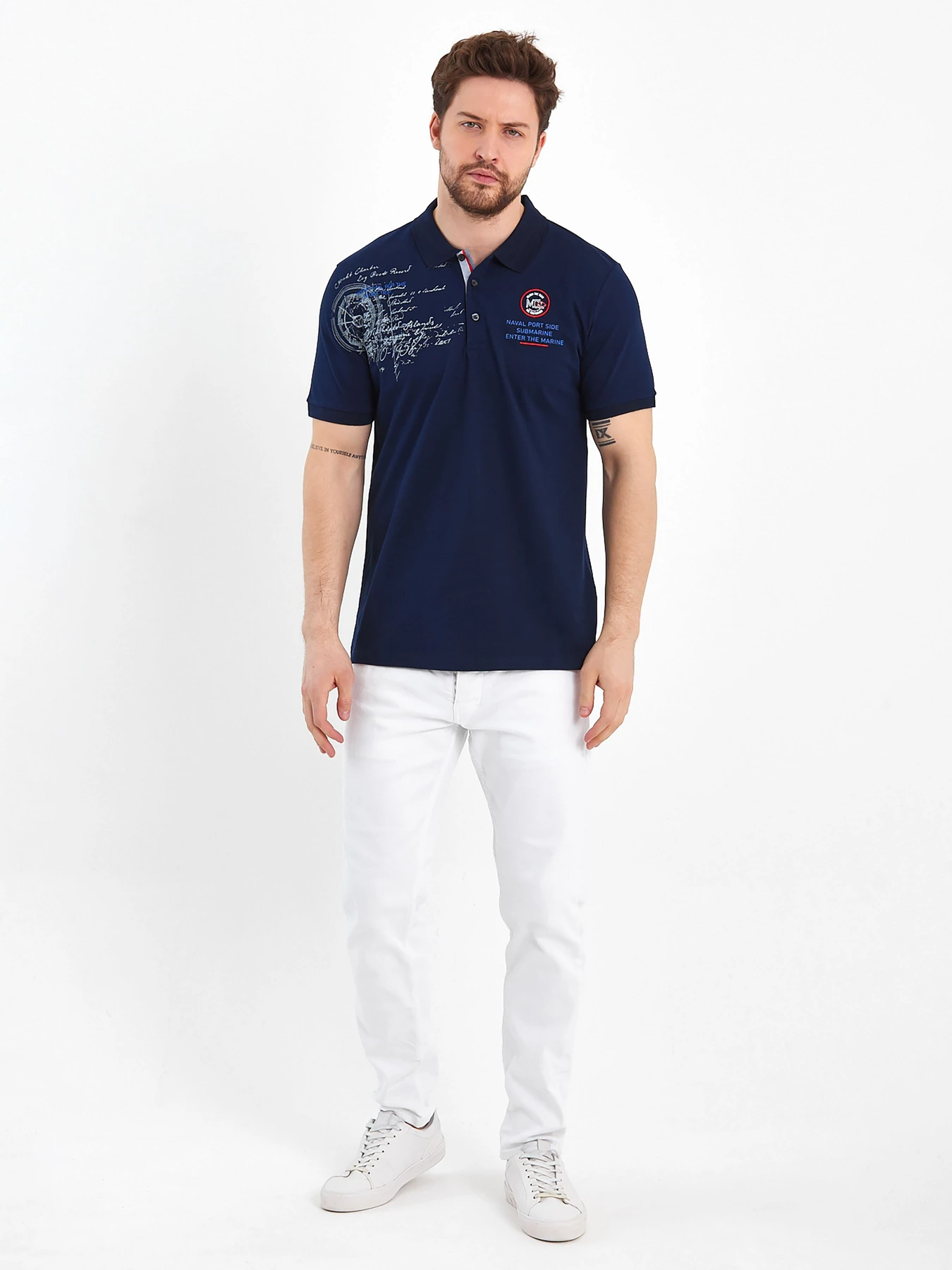 Футболки і поло Trend Collection модель TC8325DarkBlueFTBLK Фото