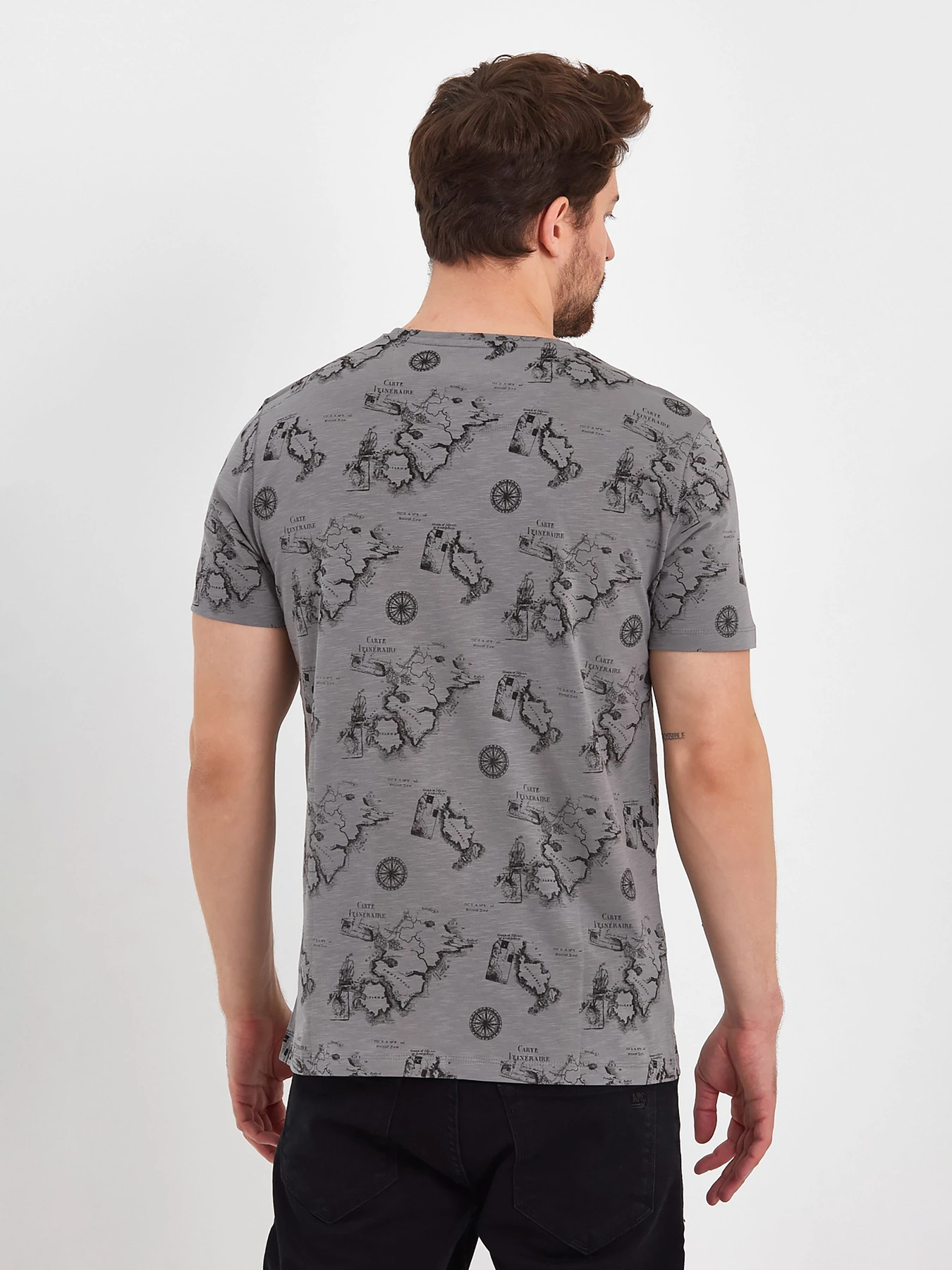 Футболки и поло Trend Collection модель TC8306GreyFTBLK Фото