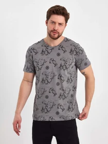 Футболки и поло Trend Collection модель TC8306GreyFTBLK Фото