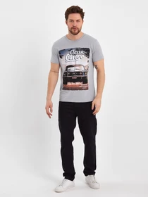 Футболки и поло Trend Collection модель TC8302GreyFTBLK Фото