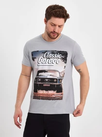 Футболки и поло Trend Collection модель TC8302GreyFTBLK Фото