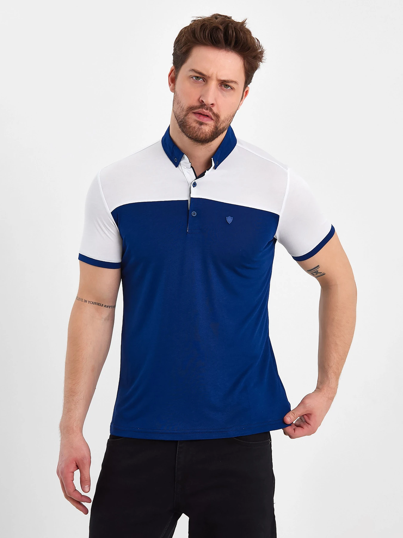 Футболки и поло Trend Collection модель TC8269BlueFTBLK Фото