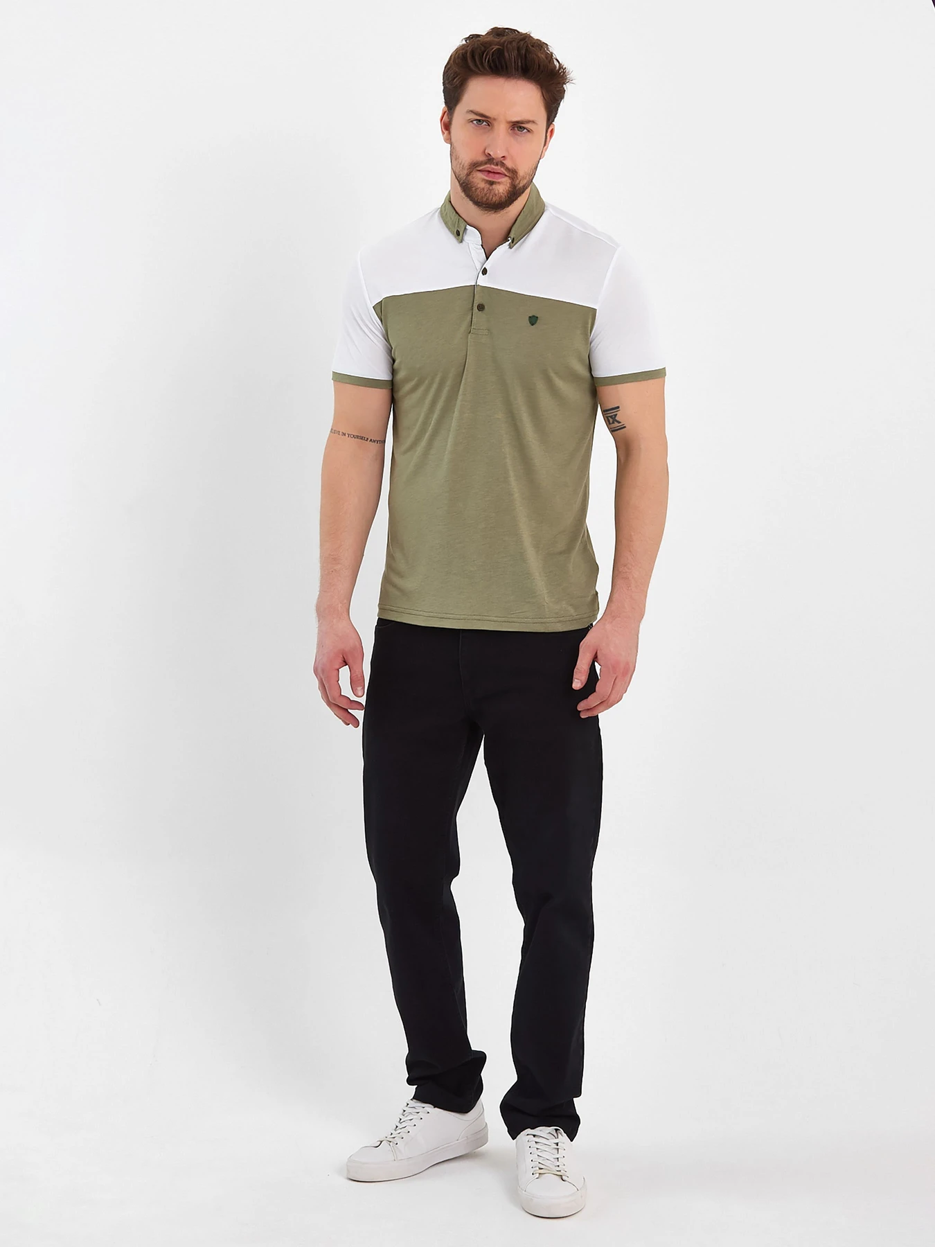 Футболки и поло Trend Collection модель TC8268KhakiFTBLK Фото