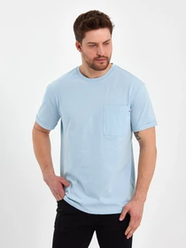 Футболки и поло Trend Collection модель TC8094BlueLightFTBLK Фото