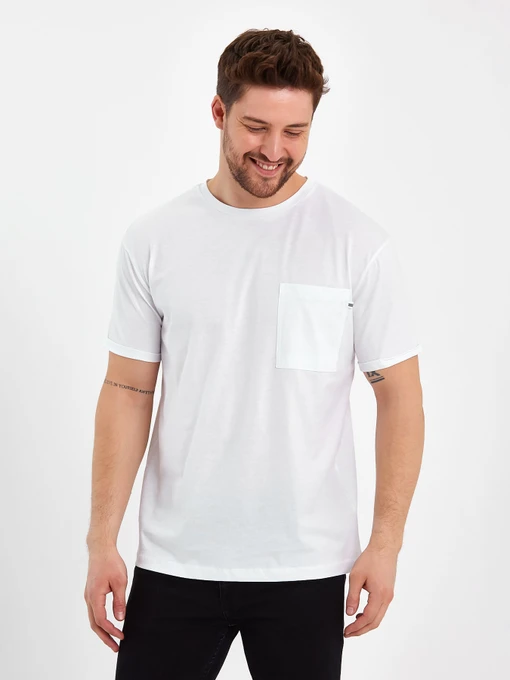 Футболки и поло Trend Collection модель TC8093WhiteFTBLK Фото