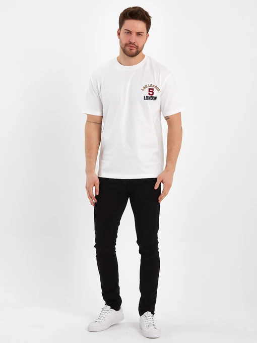 Футболки и поло Trend Collection модель TC8091WhiteFTBLK Фото