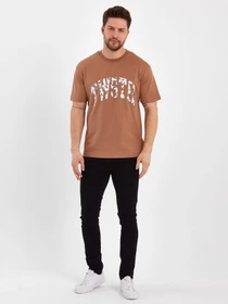 Футболки и поло Trend Collection модель TC8090DarkBeigeFTBLK Фото