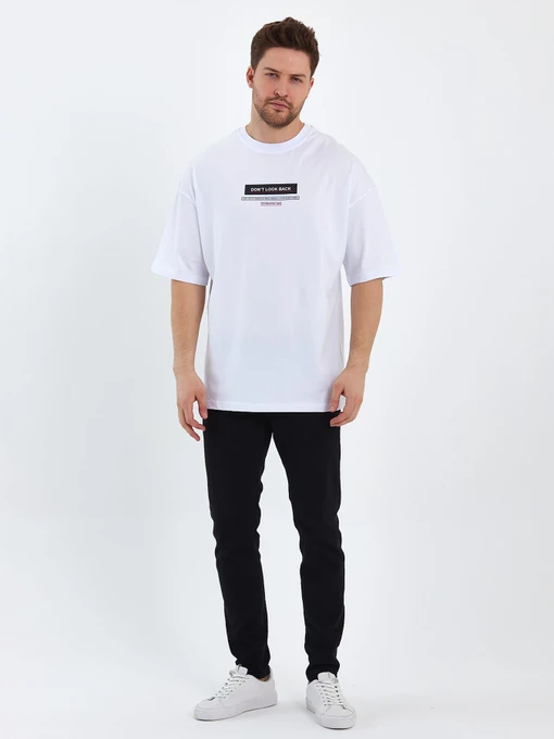 Футболки и поло Trend Collection модель TC7920WhiteFTBLK Фото