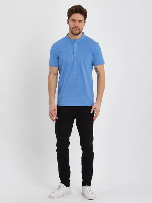 Футболки и поло Trend Collection модель TC7770LightBlueFTBLK Фото