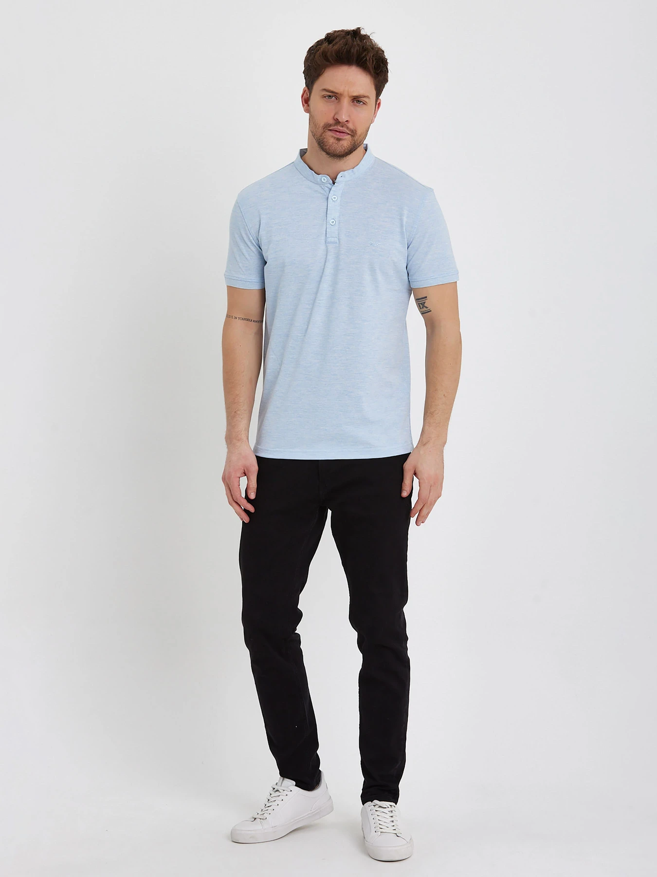 Футболки и поло Trend Collection модель TC7650BlueLightFTBLK Фото