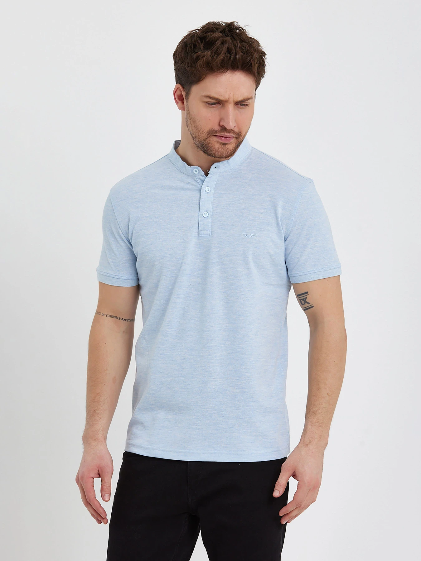 Футболки и поло Trend Collection модель TC7650BlueLightFTBLK Фото