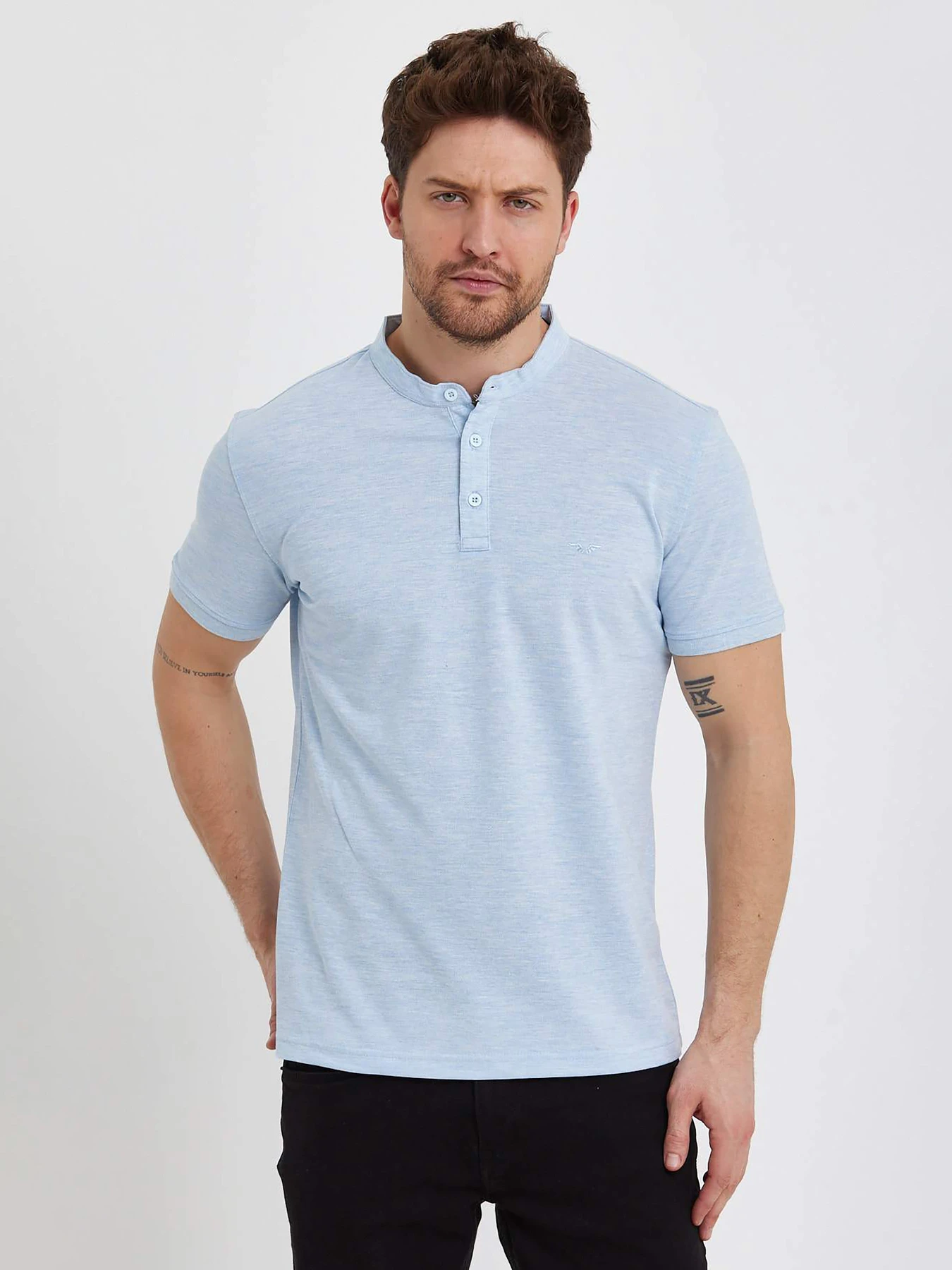 Футболки и поло Trend Collection модель TC7650BlueLightFTBLK Фото