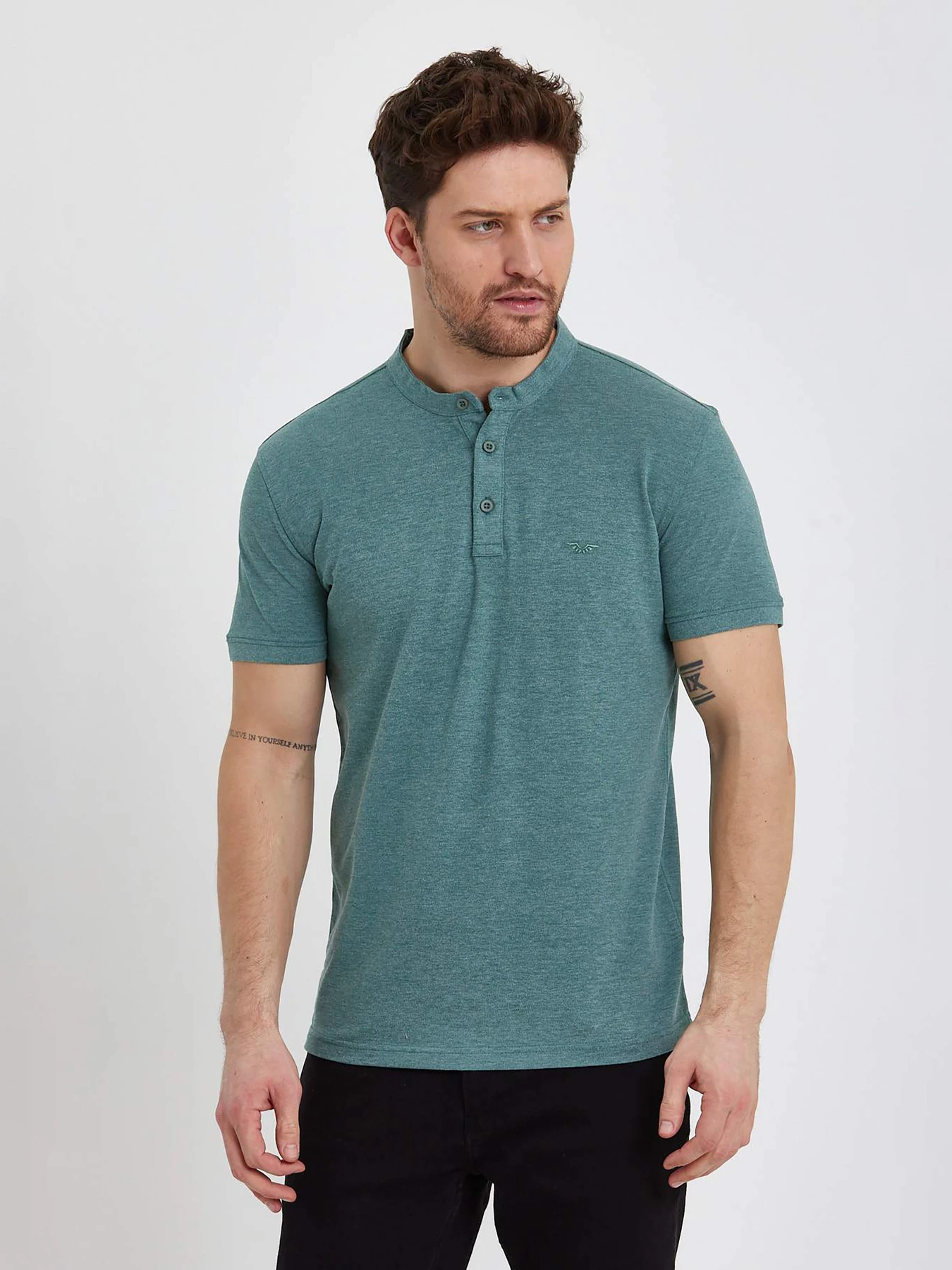 Футболки и поло Trend Collection модель TC7648GreenFTBLK Фото
