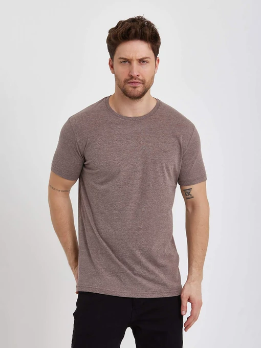 Футболки и поло Trend Collection модель TC7609BrownFTBLK Фото