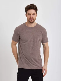 Футболки и поло Trend Collection модель TC7609BrownFTBLK Фото