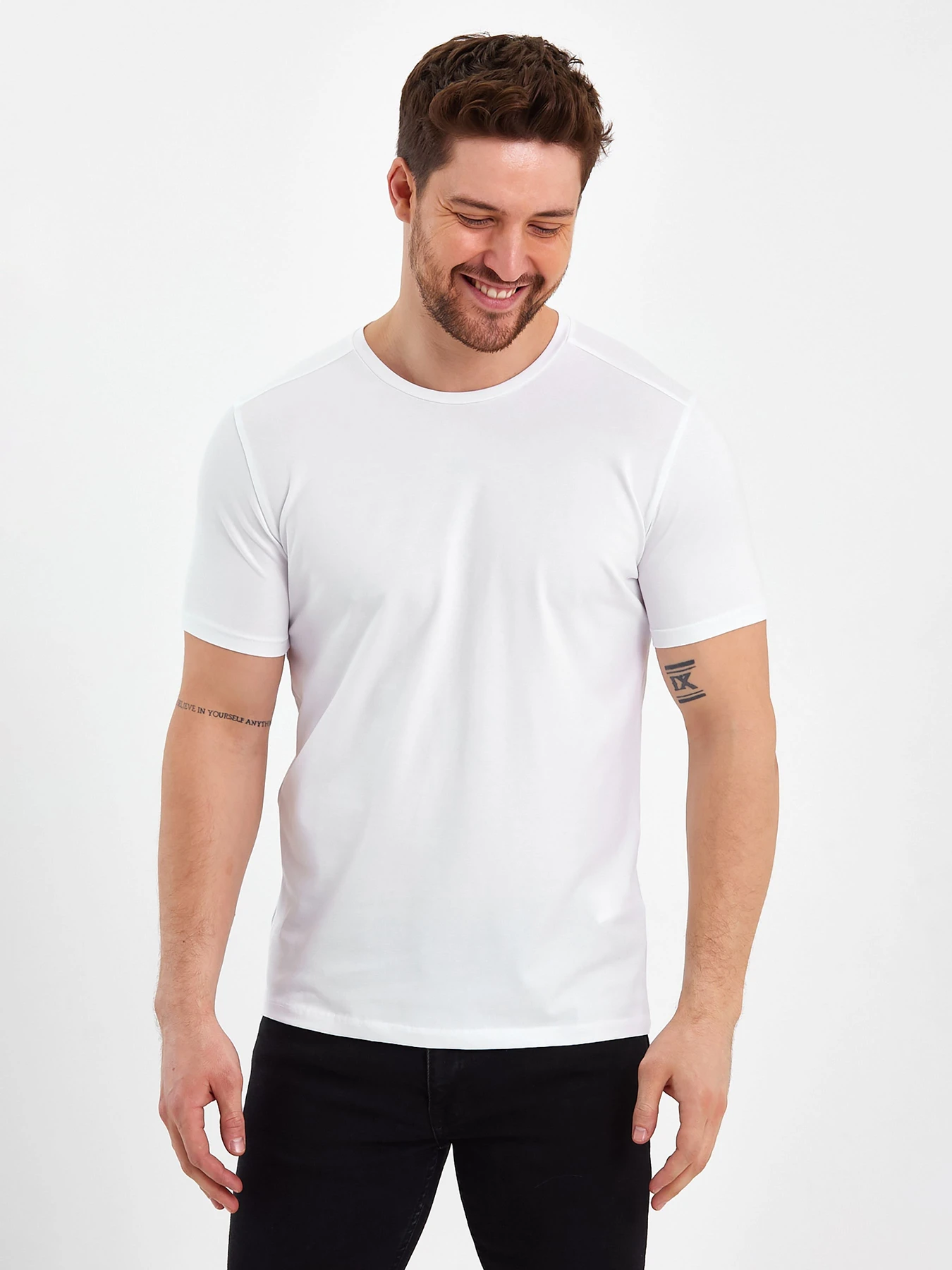 Футболки и поло Trend Collection модель TC7553WhiteFTBLK Фото