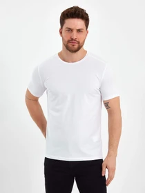 Футболки и поло Trend Collection модель TC7553WhiteFTBLK Фото