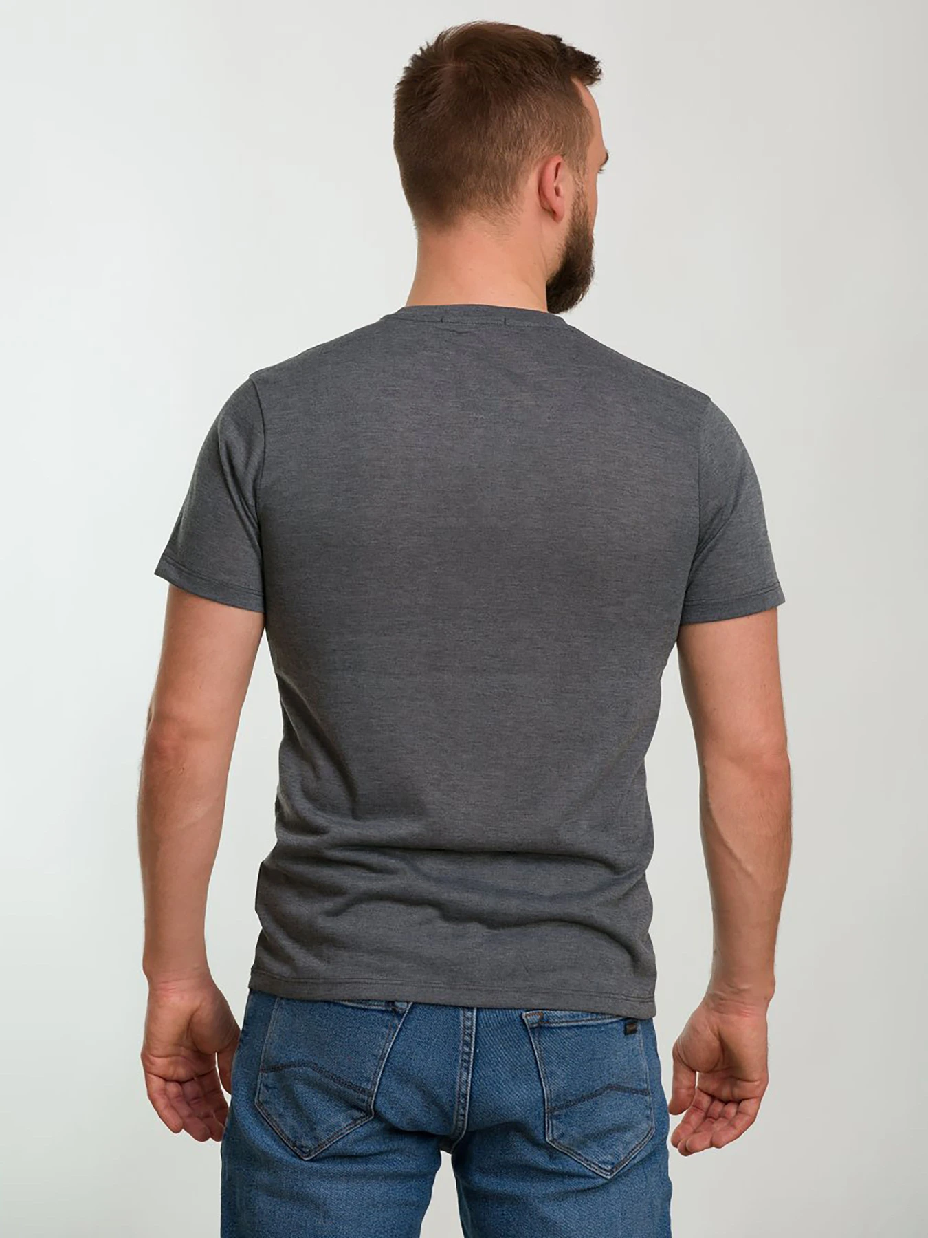 Футболки и поло Trend Collection модель TC6202GreyFTBLK Фото