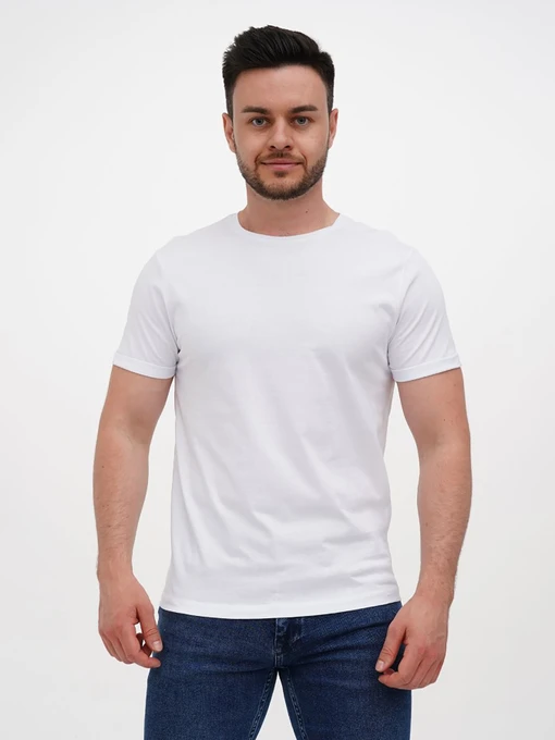 Футболки и поло Trend Collection модель TC3663WhiteFTBLK Фото