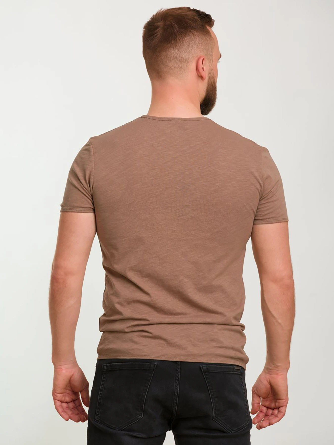 Футболки и поло Trend Collection модель TC3481BrownFTBLK Фото