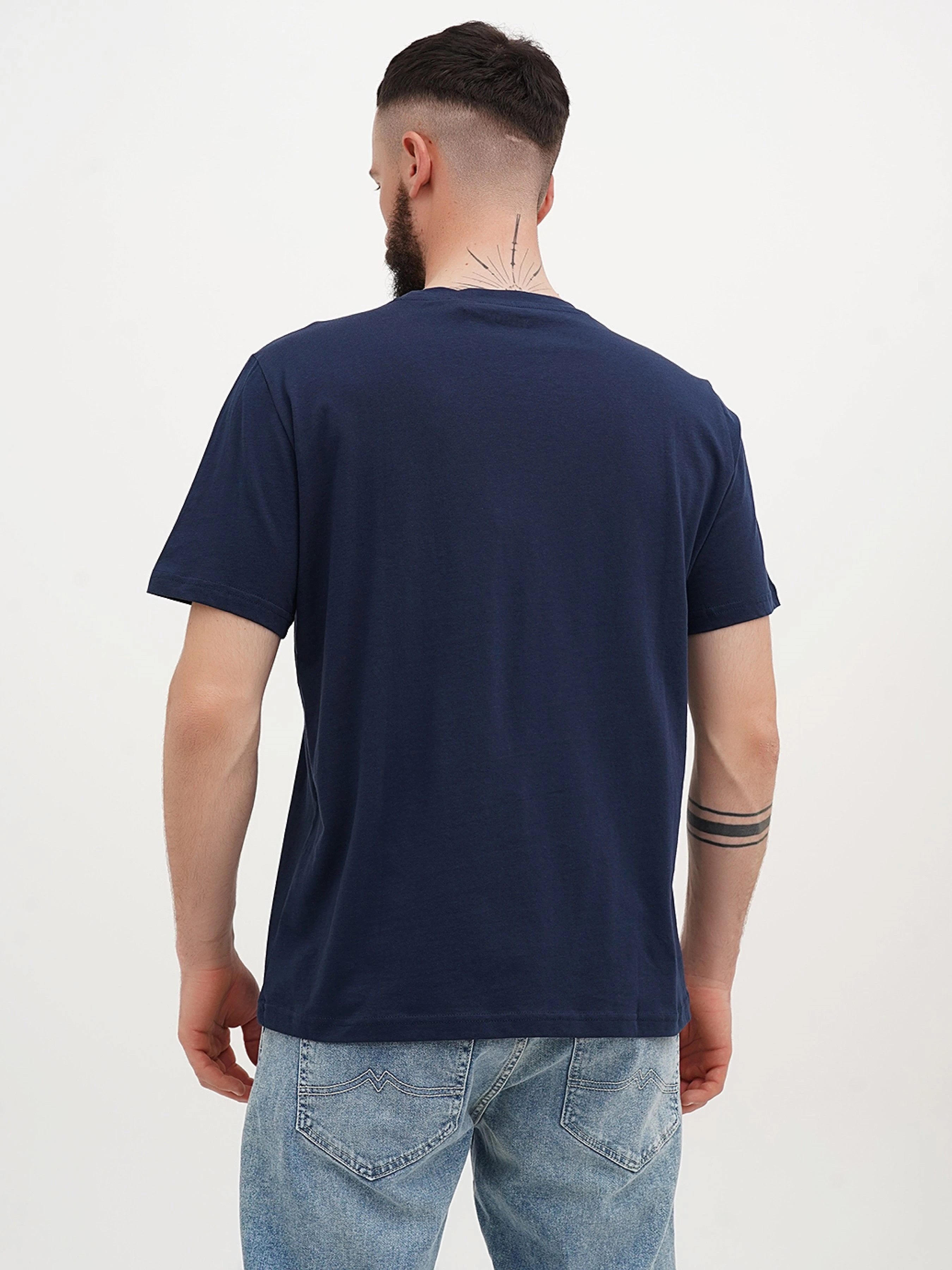 Бавовняна Чоловіча Футболка Mustang Jeans Austin фото 2