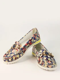 Слипоны и мокасины It-girl модель 60-01-2791-blue-red Фото